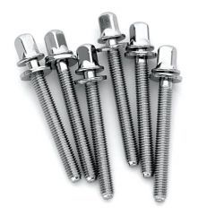 DW True Pitch M5 2 1/2" Chrome Tension Rods (Pack Of 6)