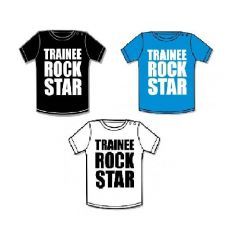 Trainee Rock Star Kids T-Shirt X Small Black
