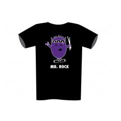 Child T Shirt - Mr Rock - Black - Medium (7-8 yrs)