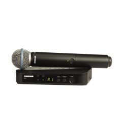 Shure BLX24 Analogue Wireless Vocal System with Beta 58A Microphone