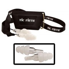 Vic Firth Ear Plugs With Lanyard & Case - Regular Size