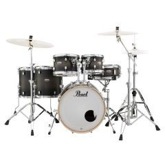 Pearl Decade Maple 6-Piece Drum Kit Including Hardware - Satin Black Burst