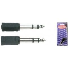 Stagg Mini Jack to Stereo 1/4" Jack Adapters (Twin Pack)