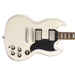 Epiphone 1961 Les Paul SG Standard Electric Guitar - Aged Classic White - 1