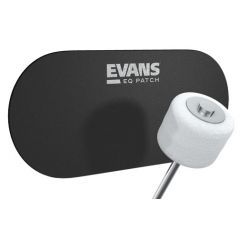 Evans Black Double Bass Drum Batter EQ Patch - Pack Of 2 