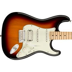 Fender Player Stratocaster HSS Electric Guitar - 3-Tone Sunburst - Thumb