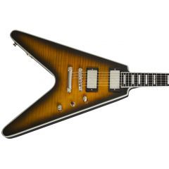 Epiphone Flying V Prophecy Electric Guitar - Yellow Tiger Aged Gloss - Main