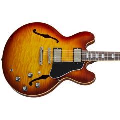 Gibson ES-335 Figured Electric Guitar - Iced Tea - 1