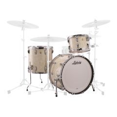 Ludwig Classic FAB 22” 3-Piece Drum Shell Pack - Vintage White Marine - 1