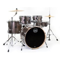 Mapex Venus Rock 5-Piece Drum Kit Including Cymbals, Hardware & Stool - Copper Metallic - 1