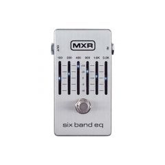 MXR M109S Six Band EQ 6B Guitar Effects Pedal - Silver
