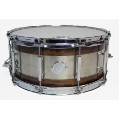 Pre-Owned Acoutin Custom 14 x 6.5" Walnut/Steel Shell Snare Drum