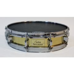 Pre Owned Custom Percussion 14 x 3.5” Brass Piccolo Snare Drum