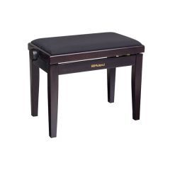 Roland Piano Bench, Rosewood, Velour Seat