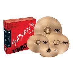 Sabian B8X Peformance Cymbal Box Set - 14 Inch Hi Hats / 16" Crash / 20" Ride / FREE 18" Crash - Main