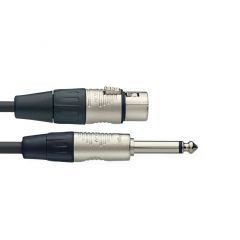 Stagg 3M/10FT Jack to Female XLR Mono Cable