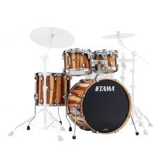 Tama Starclassic Performer Maple/Birch 22” 4-piece Drum Shell Pack - Caramel Aurora