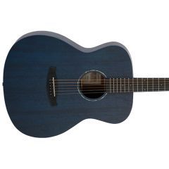 Tanglewood TWCROTB Crossroads Orchestra Acoustic Guitar- Thru Blue Stain Satin - 1