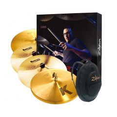 Zildjian K Light / Thin 15/17/19/22 Cymbal Pack + Bag - 1