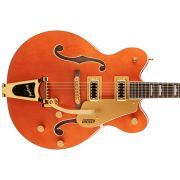 Gretsch G5422TG Electromatic Classic Hollow Body Double-Cut Electric Guitar With Bigsby And Gold Hardware - Orange Stain