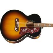 Epiphone J-200 Electro Acoustic Guitar - Aged Vintage Sunburst Gloss