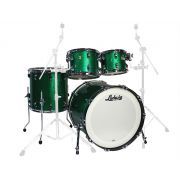 Ludwig Classic Maple Mod 22” 4-Piece Drum Shell Pack - Green Sparkle